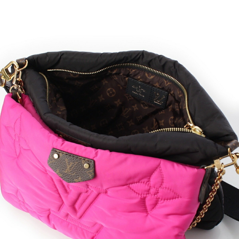 Louis Vuitton Pink Black Pillow Maximulty LV Shoulder Accessoires Bag Pochette - Picture 6 of 10